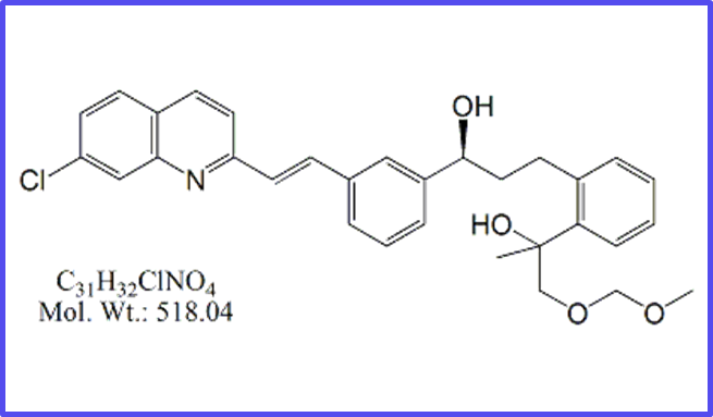 Montelukast (3S)-Hydroxy Methoxymethoxy Impurity